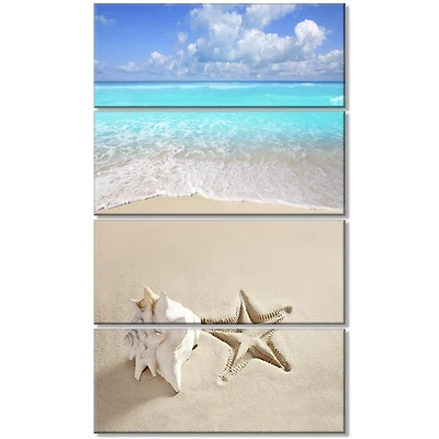 Designart - Caribbean Beach Starfish