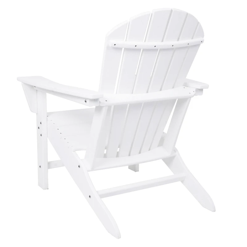 White Traditional Adirondack Chair