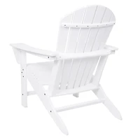White Traditional Adirondack Chair