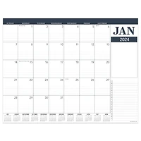 TF Publishing 2024 Professional Medium Desk Pad Monthly Blotter Calendar