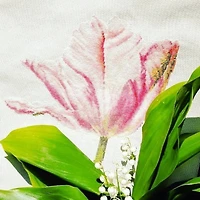 Alisa Tulips. Light Pink Cross Stitch Kit