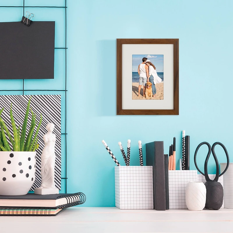 Aspect Rustic Narrow Frame With Mat by Studio Décor®