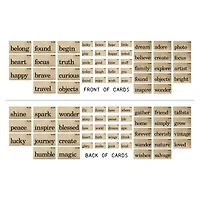 Tim Holtz® Idea-Ology® Double-Sided Flashcards, 45ct.