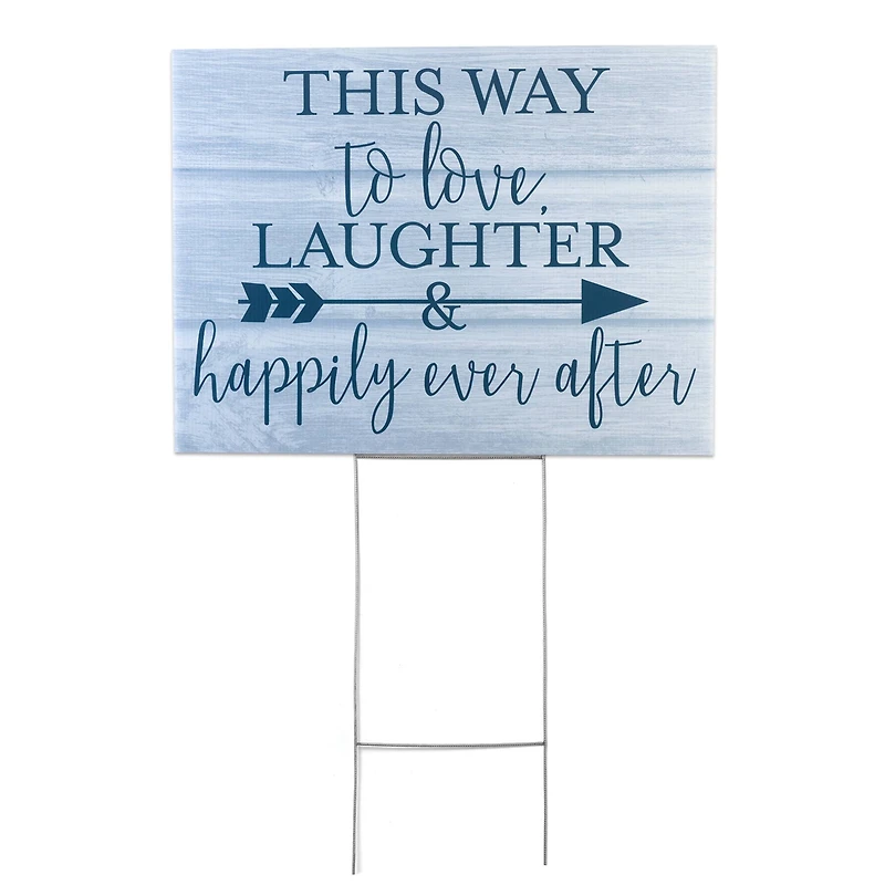 Hortense B. Hewitt Co.™ This Way to Love Yard Sign