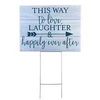 Hortense B. Hewitt Co.™ This Way to Love Yard Sign