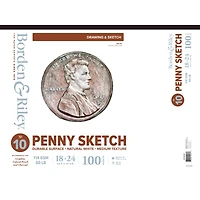 6 Pack: Borden & Riley® No.10 Penny Sketch Paper Pad, 18" x 24"