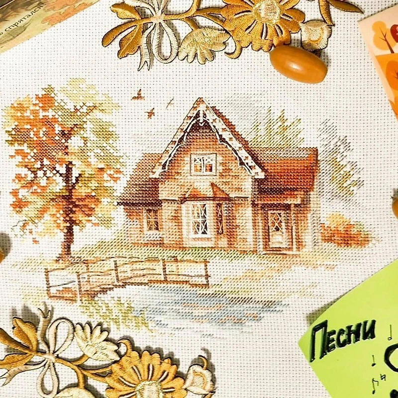 Alisa September House Cross Stitch Kit