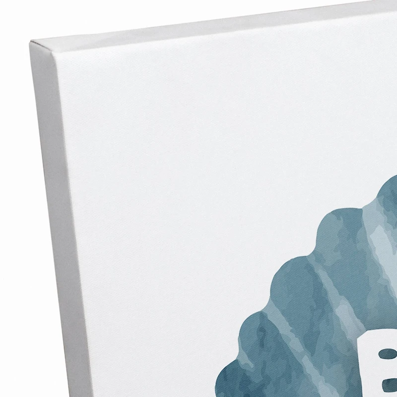 Eat Sleep Beach Repeat Canvas Wall Art