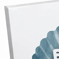 Eat Sleep Beach Repeat Canvas Wall Art