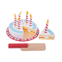 Wooden Birthday Cake