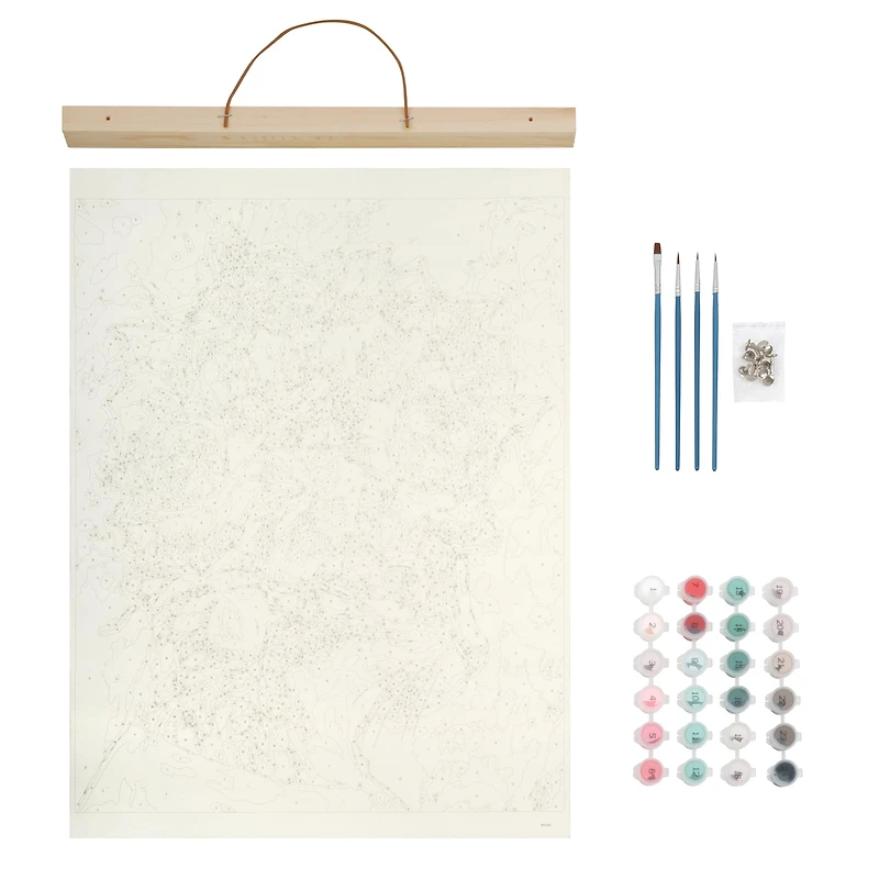 Flowercat Paint-by-Number Kit by Artist's Loft®