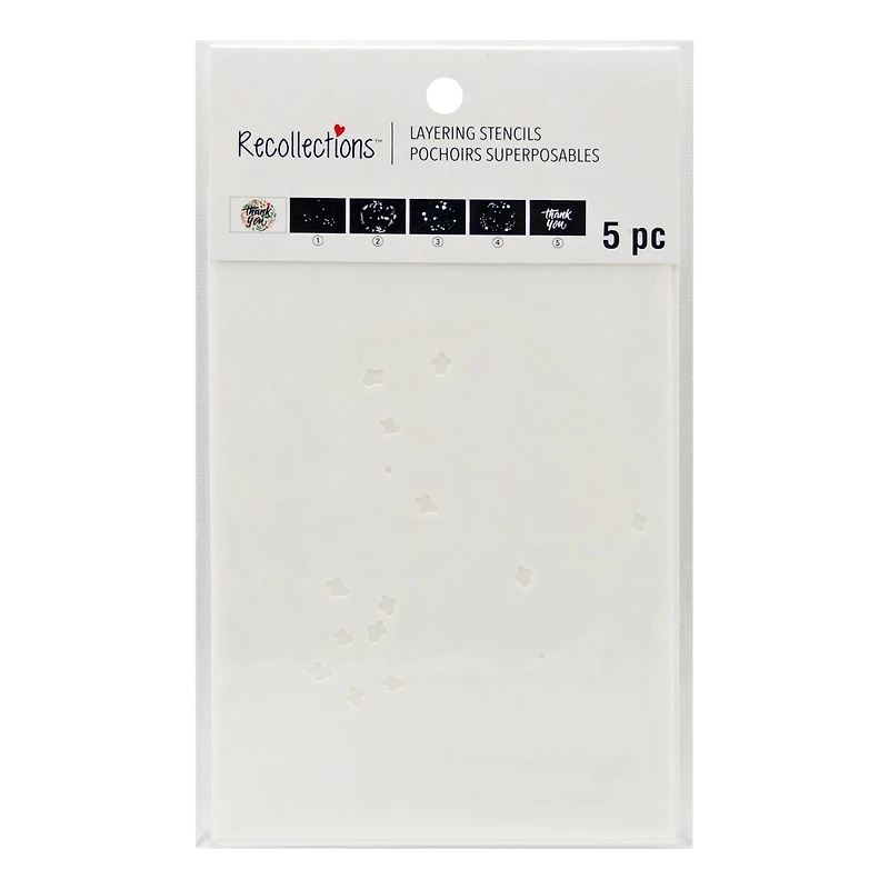 Thank You Layering Stencils by Recollections™