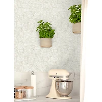 NuWallpaper Zen Garden Cream Peel & Stick Wallpaper