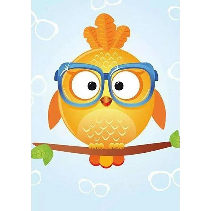 Wizardi Owl Leo Diamond Painting Kit