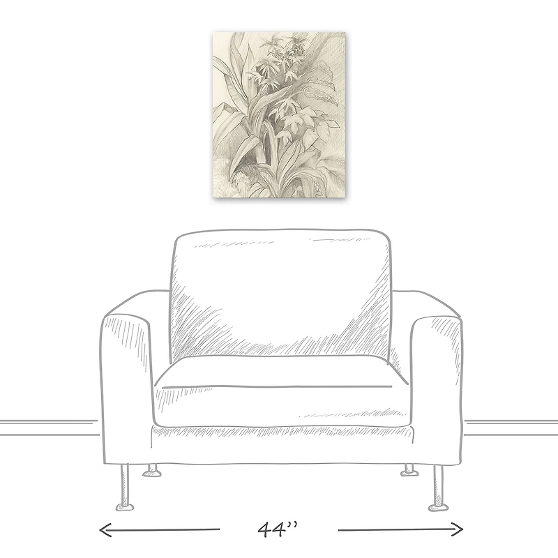 Boho Home Garden 16" x 20" Canvas Wall Art