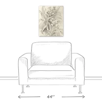 Boho Home Garden 16" x 20" Canvas Wall Art