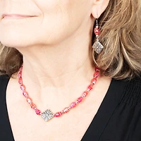 Red Glass Faceted Oval Beads, 11mm by Bead Landing™