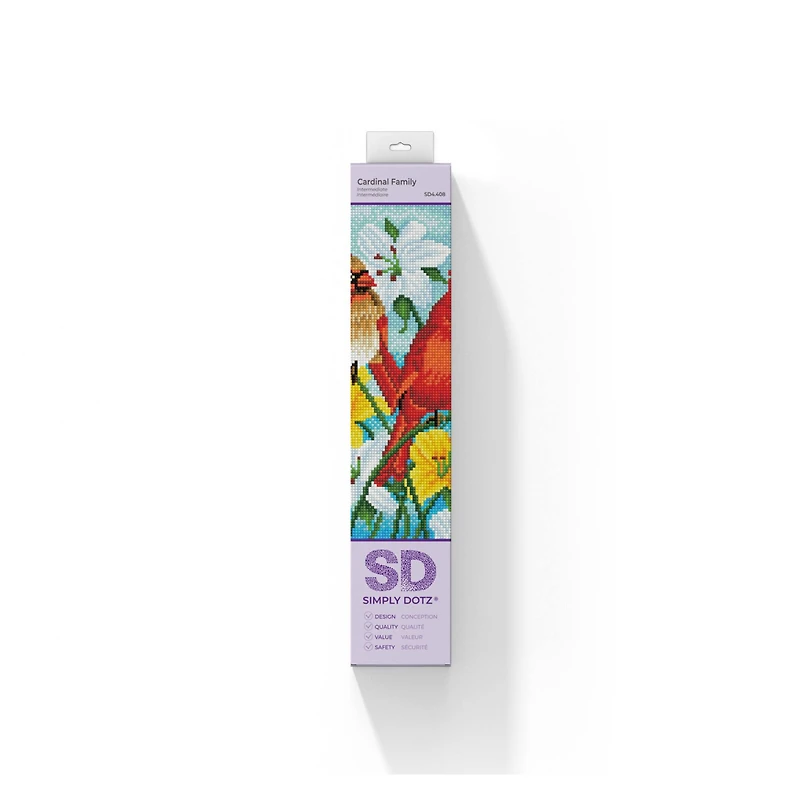 Diamond Dotz® Cardinal Family Diamond Painting Kit