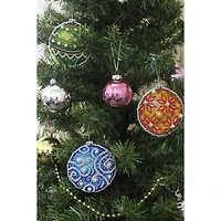 MP Studia Christmas Tree Ornament Plastic Canvas Counted Cross Stitch Kit