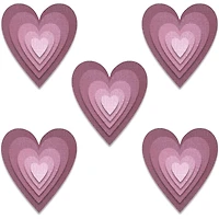 Sizzix® Thinlits® Stacked Tiles Hearts by Tim Holtz Die Set