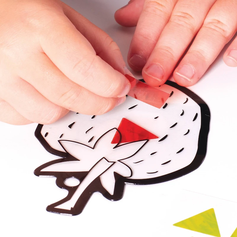 Creativity for Kids® The Very Hungry Caterpillar Sticker Suncatchers