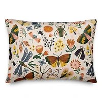 Bug Collection 14" x 20" Throw Pillow