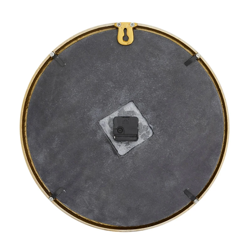 CosmoLiving by Cosmopolitan Glam Marble Wall Clock