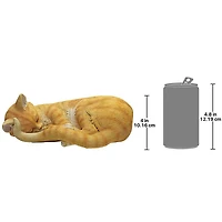 Design Toscano 11" Cat Nap Sleeping Kitten Statue