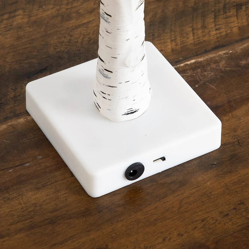 2ft. Pre-Lit Artificial Valentine's Day Twig Tree with 24 Red Heart-Shaped LED Lights