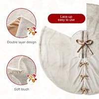 7.5ft. Pre-Lit Slim Fir Christmas Tree Kit with Ornaments, Tree Skirt & Santa Figurine