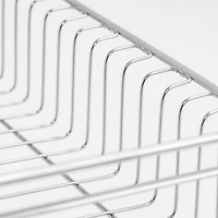 IRIS® 15.75" Stainless Steel 2-Tier Dish Rack