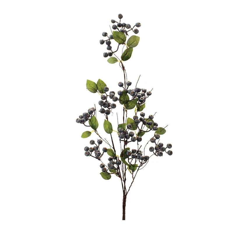 35" Blue Berry Foliage Sprays, 2ct.