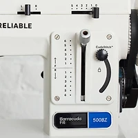 Barracuda™ Fit 500BZ Zig-Zag Portable Walking Foot Sewing Machine for Heavy Material