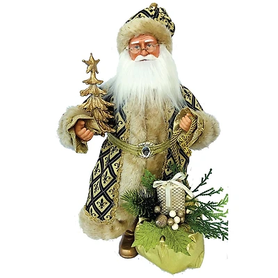 Santa's Workshop 15" Fleur De Lis Claus