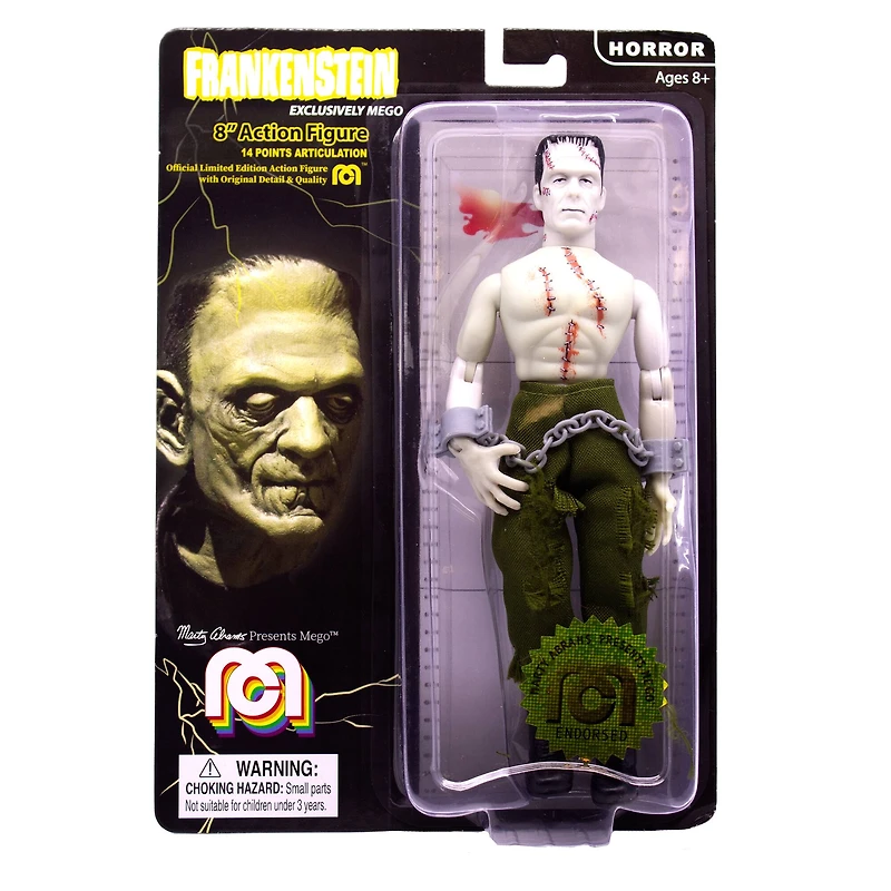 Mego 8" Action Figure Bare Chested Frankenstein