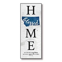 Blessed Montana Home Wall Plaque