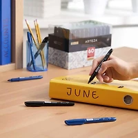 Arteza® 60 Piece Blue & Black Fine Tip Permanent Marker Set