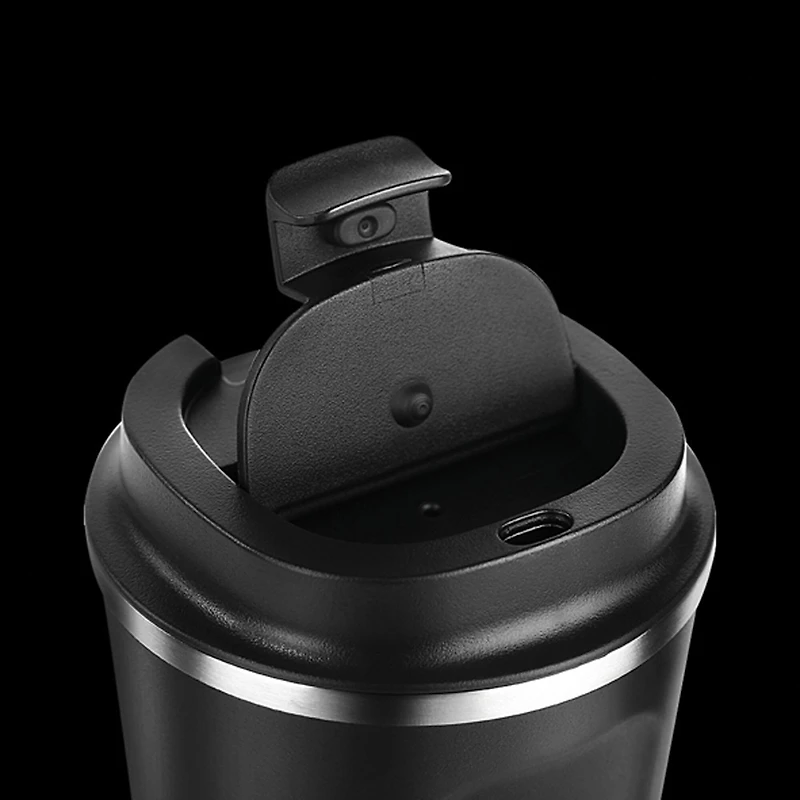 Asobu® 13oz. Black Compact Café Insulated Travel Mug