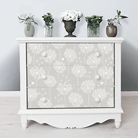NuWallpaper Dandelion Gray Peel & Stick Wallpaper