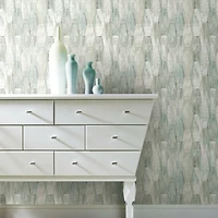 RoomMates Wood Hexagon Tile Peel & Stick Wallpaper