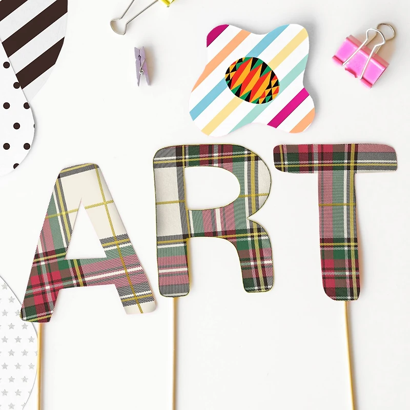 Christmas Plaid Cardstock Paper by Recollections™, 12" x 12"