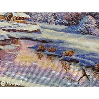 Merejka The First Snow Counted Cross Stitch Kit