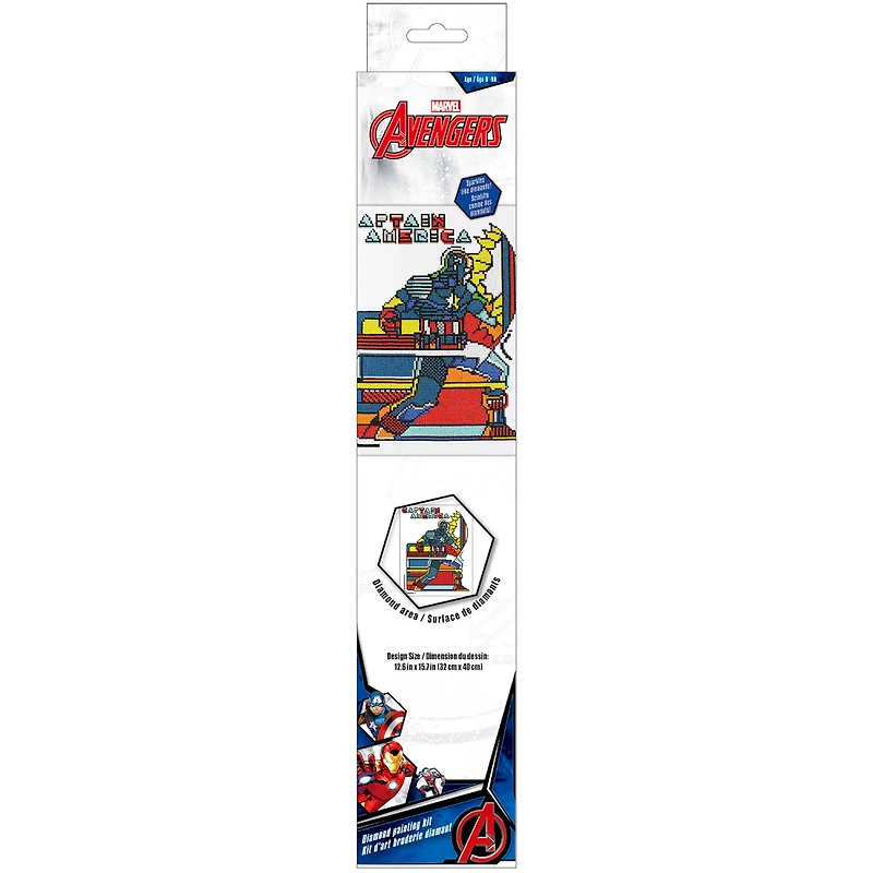 Camelot® Dots Captain America First Avenger Diamond Painting Kit