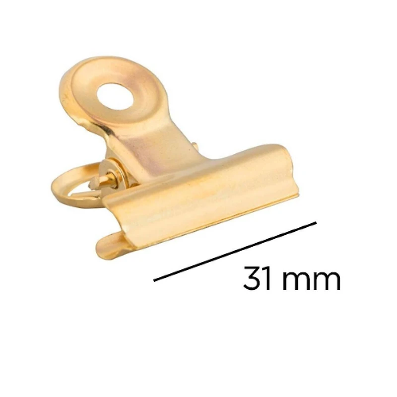 JAM Paper 31mm Metal Bulldog Clips