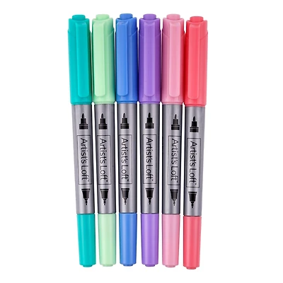 Dual Tip Permanent Fashion Markers by Artist's Loft™