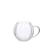 11.8oz. Clear Pumpkin Shape Glass Mug by Ashland®