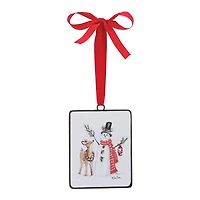12ct. Snowman & Deer Ornament