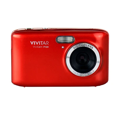 Vivitar Vivicam Red F128 14.1 Megapixel Digital Camera
