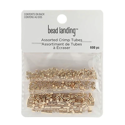 Assorted Metal Crimp Tubes