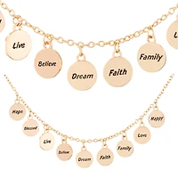 Gold Inspiration Metal Charms, 12.7mm by Bead Landing™